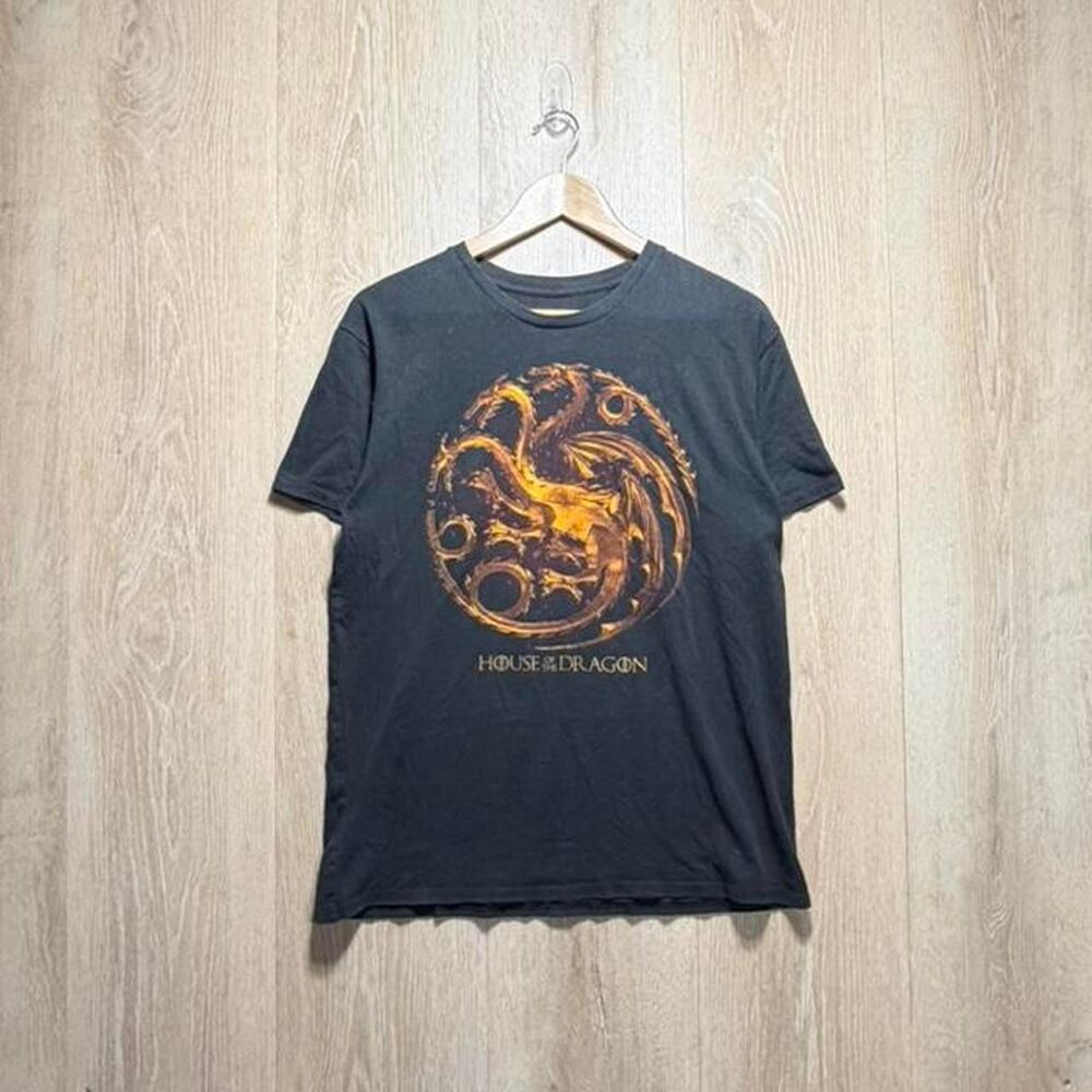 Unbranded Men's Black and Grey T-shirt